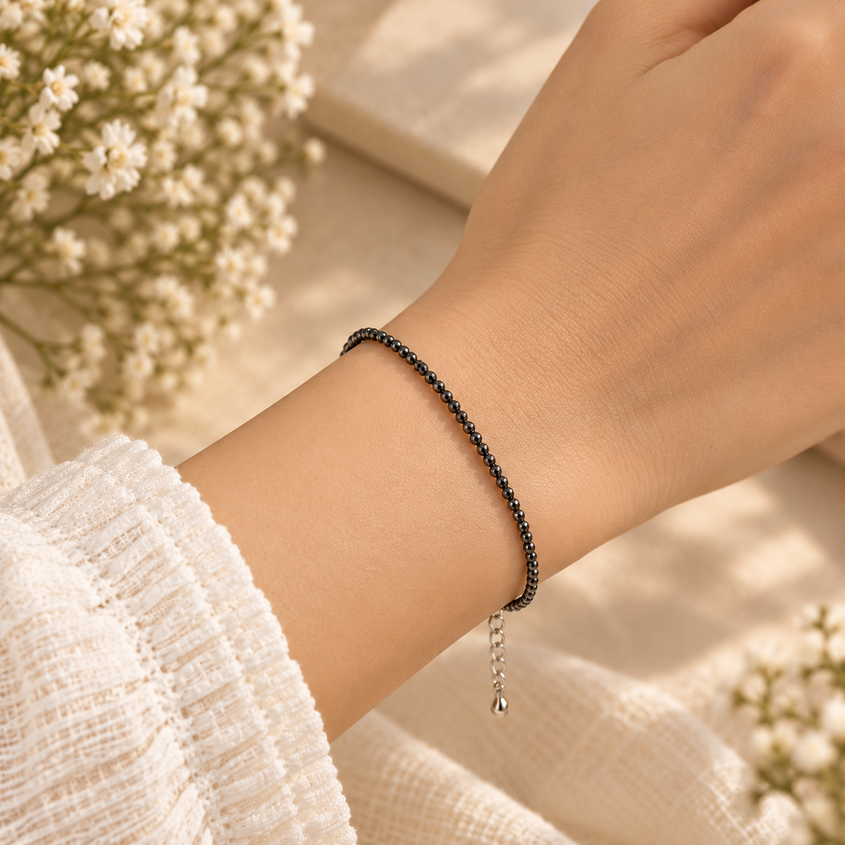 Pyrite Beaded bracelet